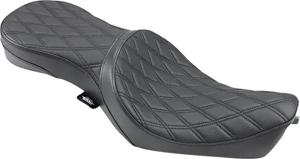 Selle double creusée en vinyle DRAG SPECIALTIES SEATS