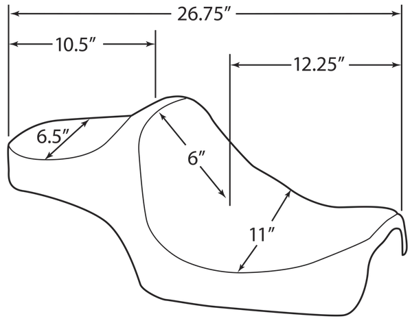 시트 Predator III DRAG SPECIALTIES — 5번째 뷰
