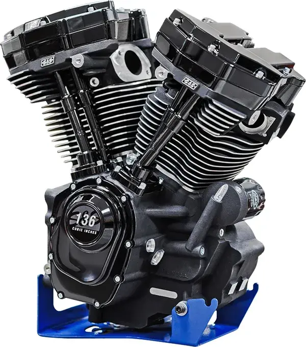 محرك S&S CYCLE MK136 Black Edition مع عمود كامات 550G