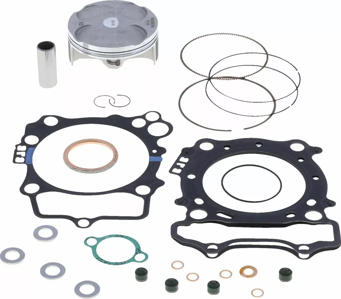 Kolben und Zylinderkopfdichtung Athena Yamaha YZ-F 250 4T 2019+ Durchmesser 76,96 mm Buchstabe B