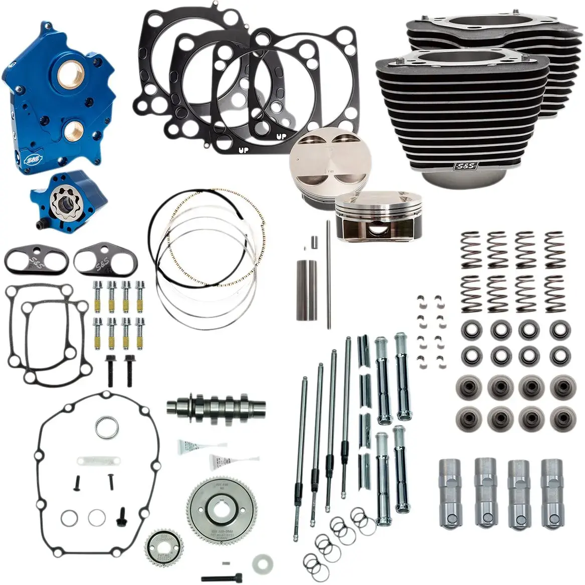Pack puissance S&S Cycle 124" pour M8 107" refroidi par eau