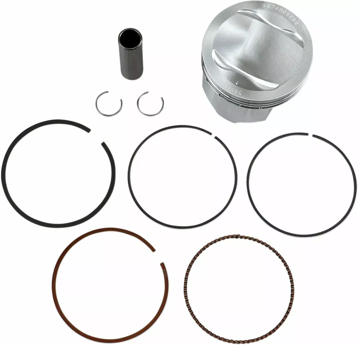 طقم مكبس مُطروق Forged Series Wiseco لأربعة أشواط