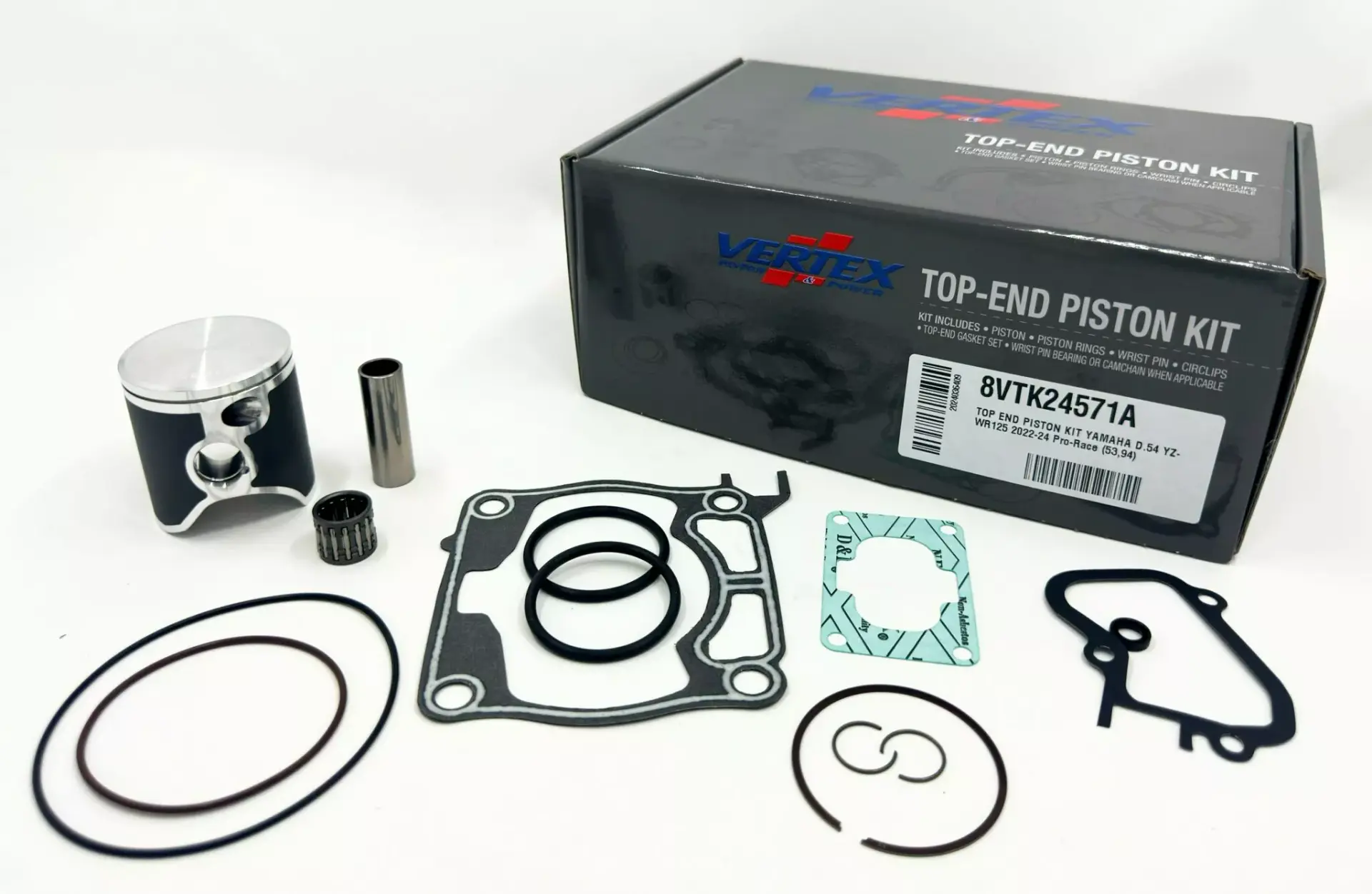 VERTEX Forged verseny felsőmotor dugattyú készlet
