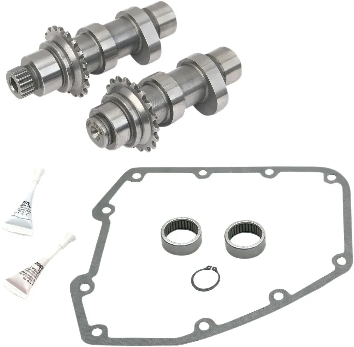 S&S Cycle Cams 557CHN 07-17TC 배기 매니폴드