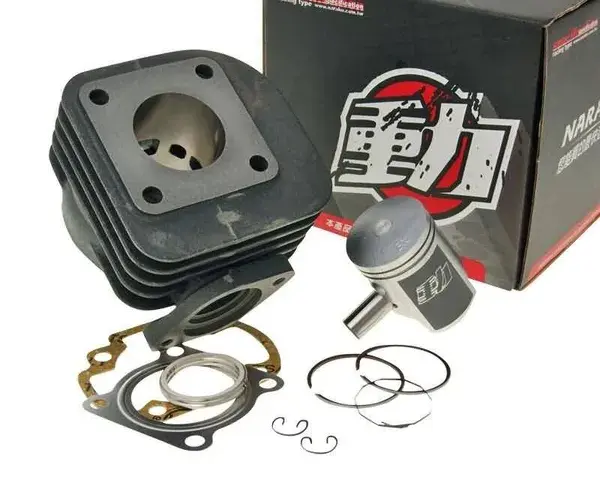 Kit de cylindre V.2 50 cm³ Naraku pour moteurs Kymco SF10 refroidis par air horizontaux