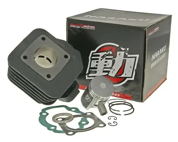 Kit de cylindre V.2 50 cm³ Naraku pour moteurs Kymco, SYM, Honda et Daelim verticaux