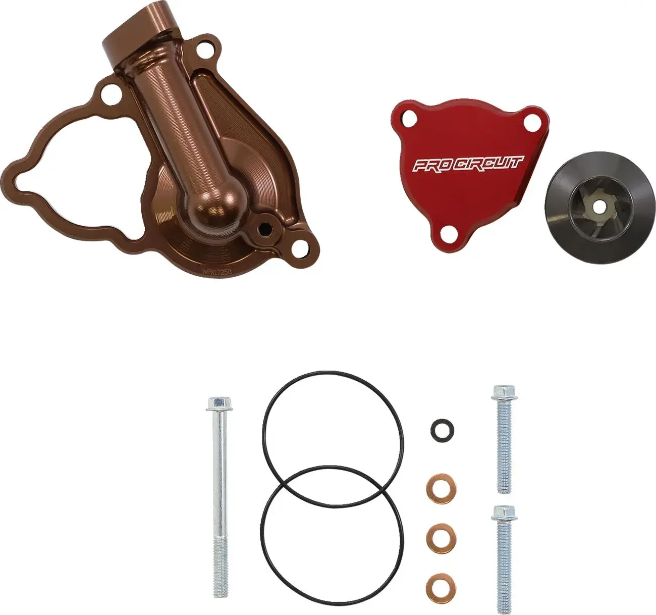 Couvercle de pompe à eau avec turbine PRO CIRCUIT