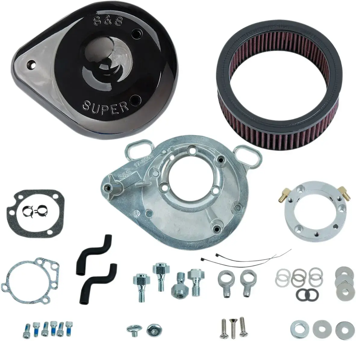 S&S Cycle Tränenförmiger Luftfilter
