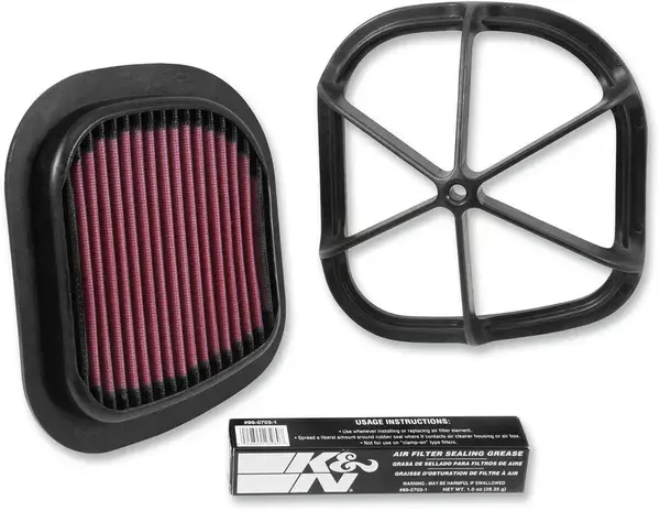 Filtre à air haut débit K&N Xstream Series motocross