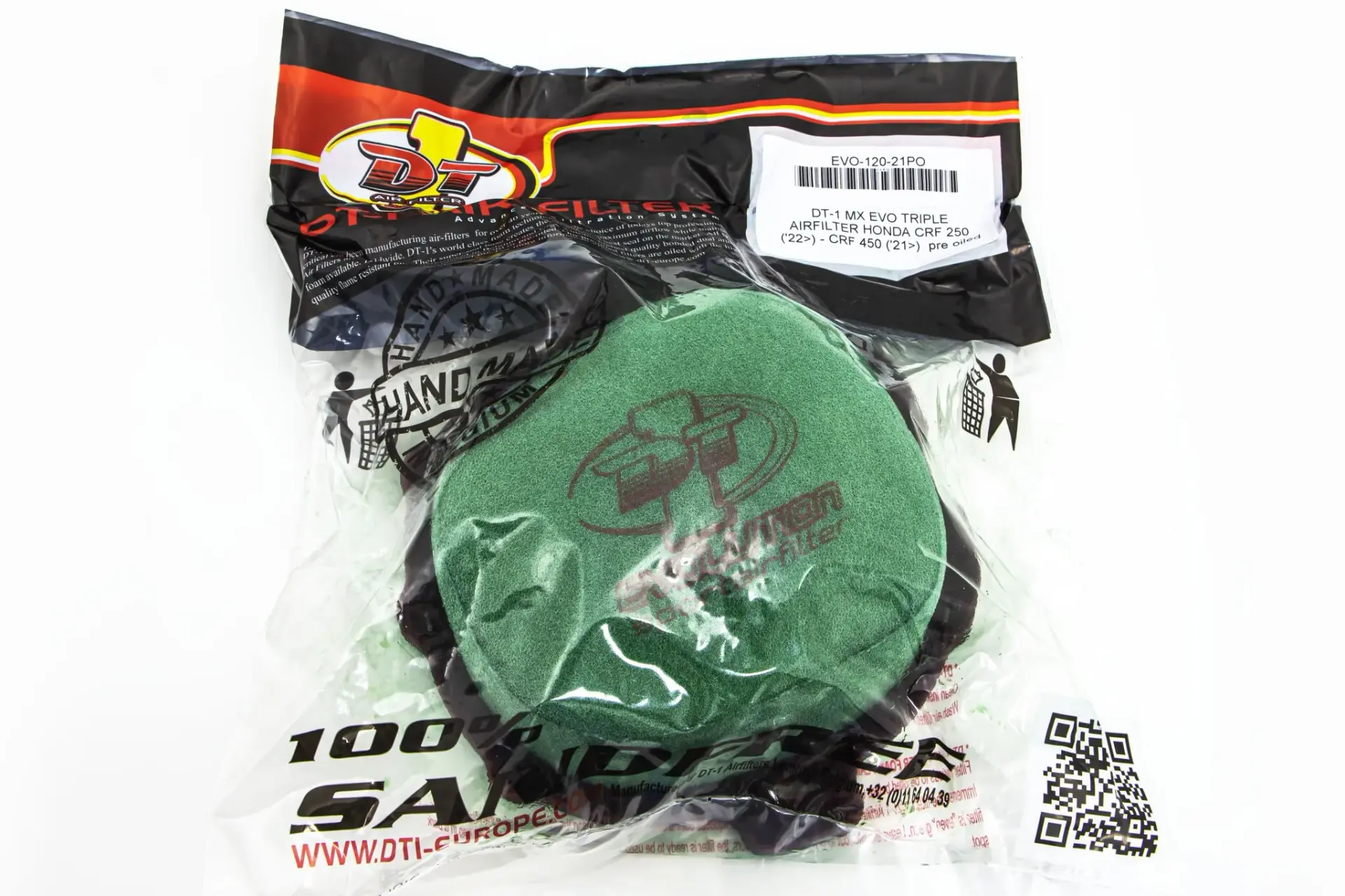 Voröliger Luftfilter DT-1 Racing Europe