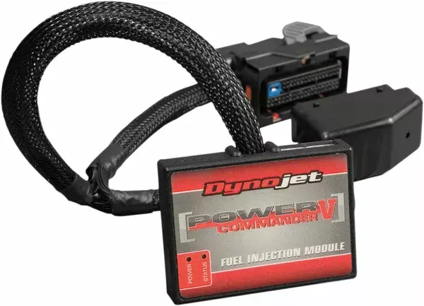 Řídicí jednotka vstřikování Power Commander V DYNOJET — pohled 2