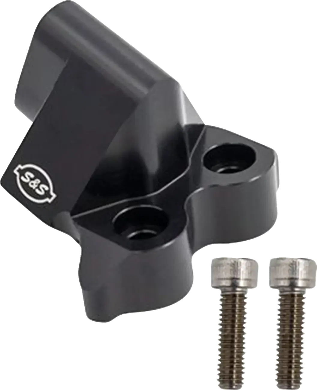 Zestaw szyny paliwowej z aluminium obrabianego CNC, czarny M8 S&S Cycle