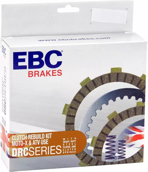 طقم دبرياج قياسي EBC أقراص مكسوة + ملساء + نابض — المنظر 2