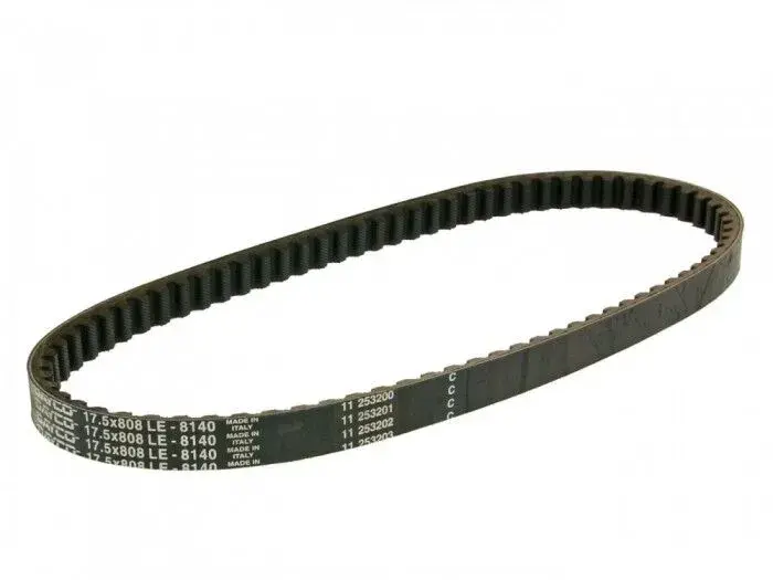 Courroie Dayco Power 808 x 17,5 x 8 adaptable Keeway 50 F-Act, Matrix, RY8, Hurricane, Flash - CPI 50 Hussar, Oliver