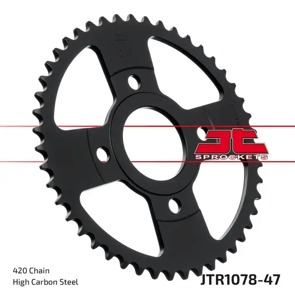 Couronne JT Sprockets 50 dents adaptable MBK X Power 2000-2006 Yamaha TZR 50 1997-2006