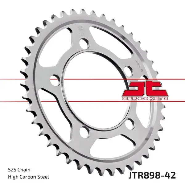 JT SPROCKETS 42T 525 achterste voortandwiel