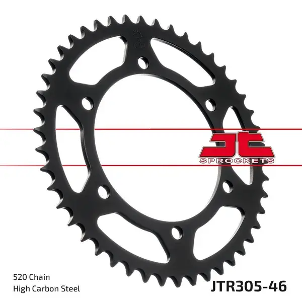 JT SPROCKETS 리어 스프로킷 46T 520