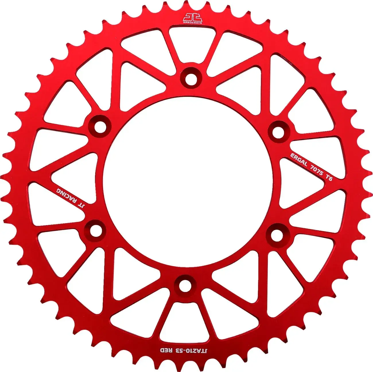 JT SPROCKETS RL 53T hon red zobato kolo