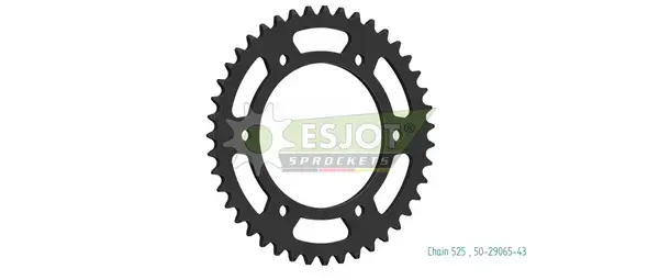 স্ট্যান্ডার্ড রিয়ার স্প্রকেট 525 ESJOT