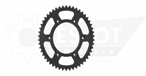 Kettenrad Stahl TT Honda - 520 - 50 Zähne - Ähnlich JTR288 - Made in Germany Gefräste Löcher
