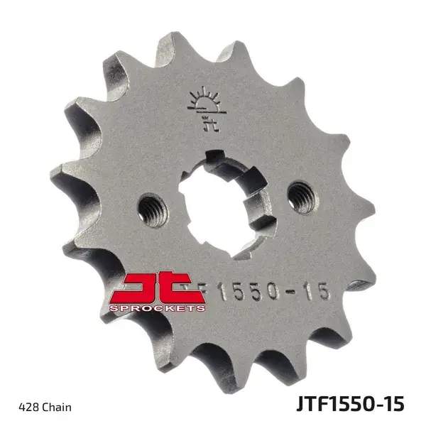 Sprednja zobata jermenica JT SPROCKETS — pogled 2