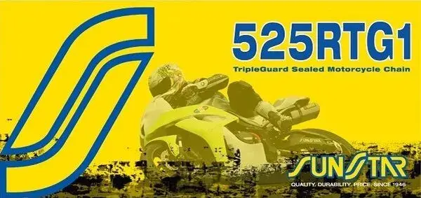 선스타 스프로켓 웍스 트리플가드 525 RTG1 O링 체인