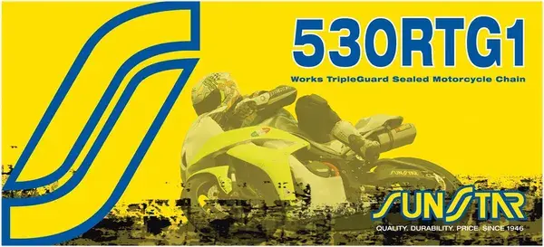 선스타 스프로킷 웍스 트리플가드 530 Rtg1 오링 체인