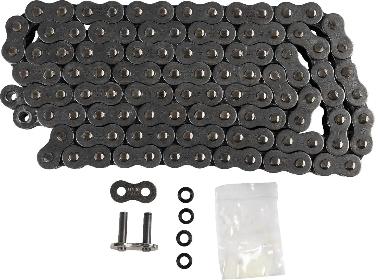 Motorrad-Kette JT 530 108 Glieder Z3 Stahl schwarz X-Ring