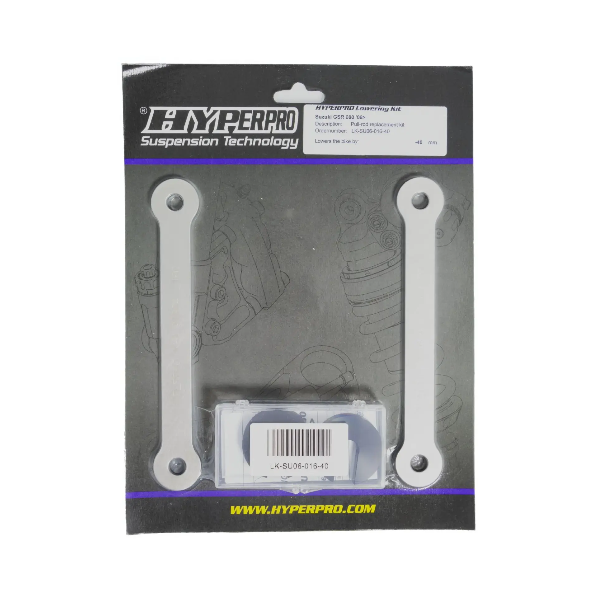 Kit de rabaissement à biellettes HYPERPRO