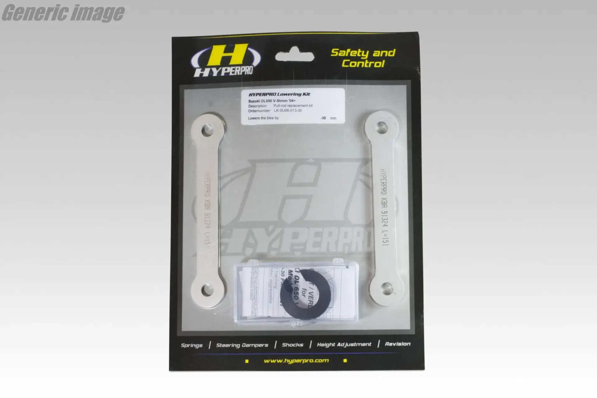 Kit de rehausse et de rabaissement HYPERPRO pour Harley-Davidson