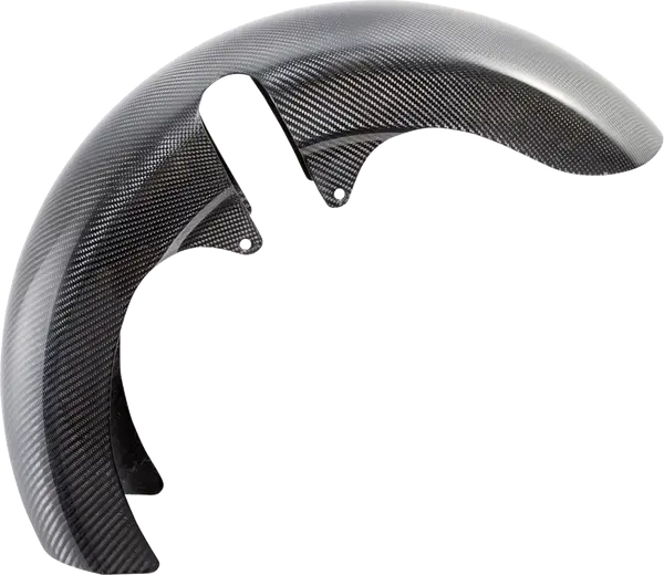 Arlen Ness 18" 카본 파이버 Fat Wrapper 프론트 펜더