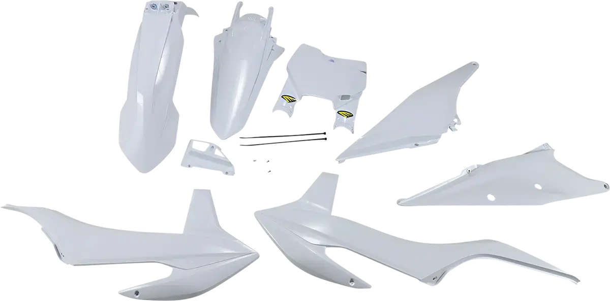 Kit plastique Cycra 5 éléments KTM SX/SXF 19 blanc