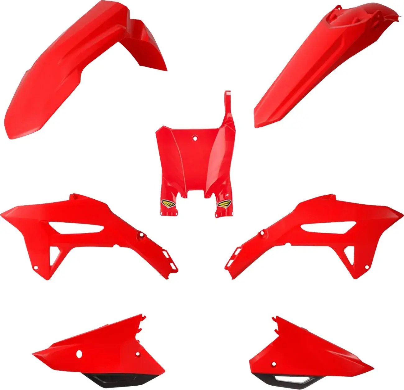 Zestaw plastików Cycra 5 elementów 450 CRF czerwony