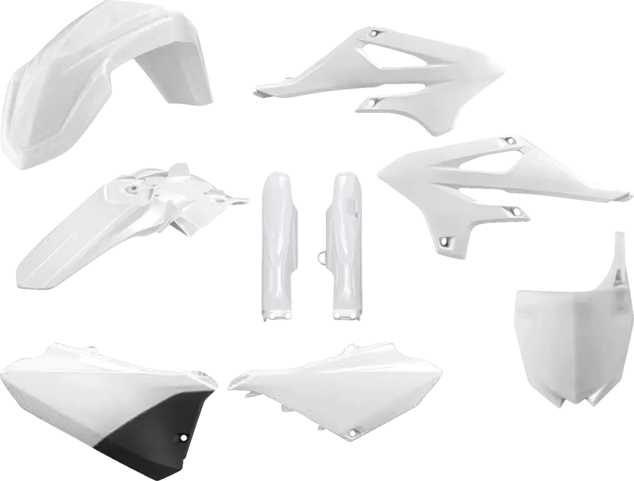 Tam kaporta kiti Polisport YZ85 22- beyaz