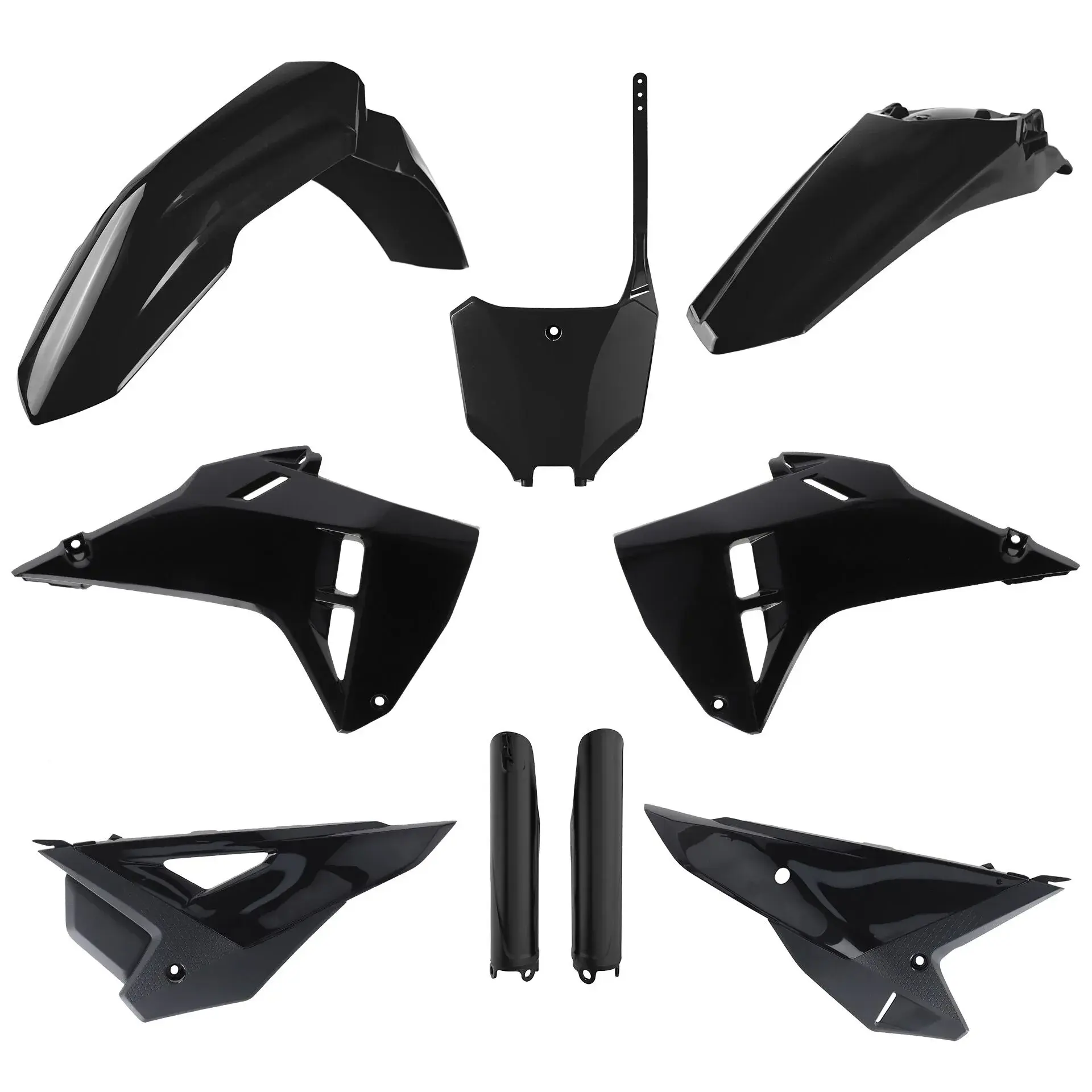 Kompletni set crni Polisport — 2. pogled