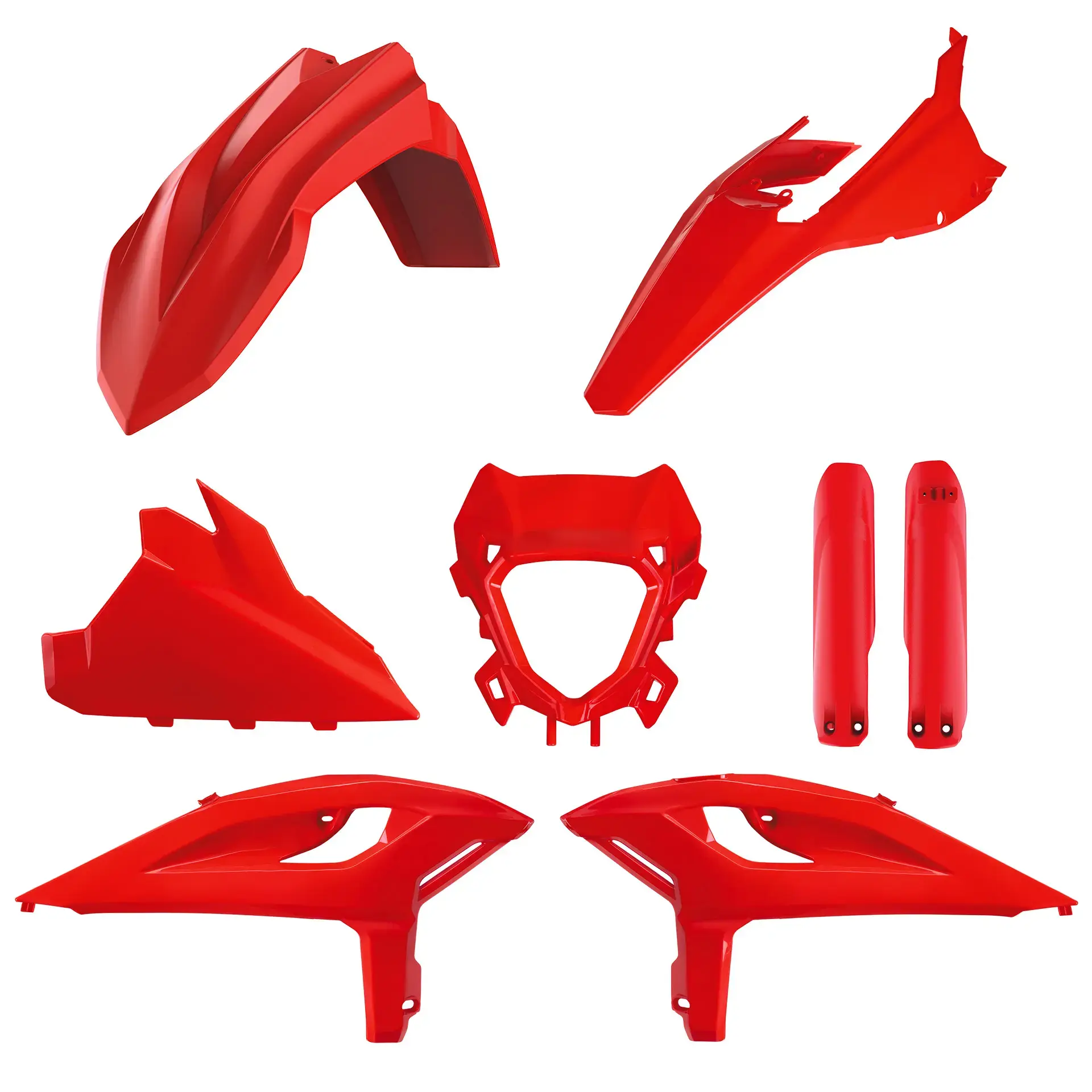 Komplett-Satz Rot POLISPORT