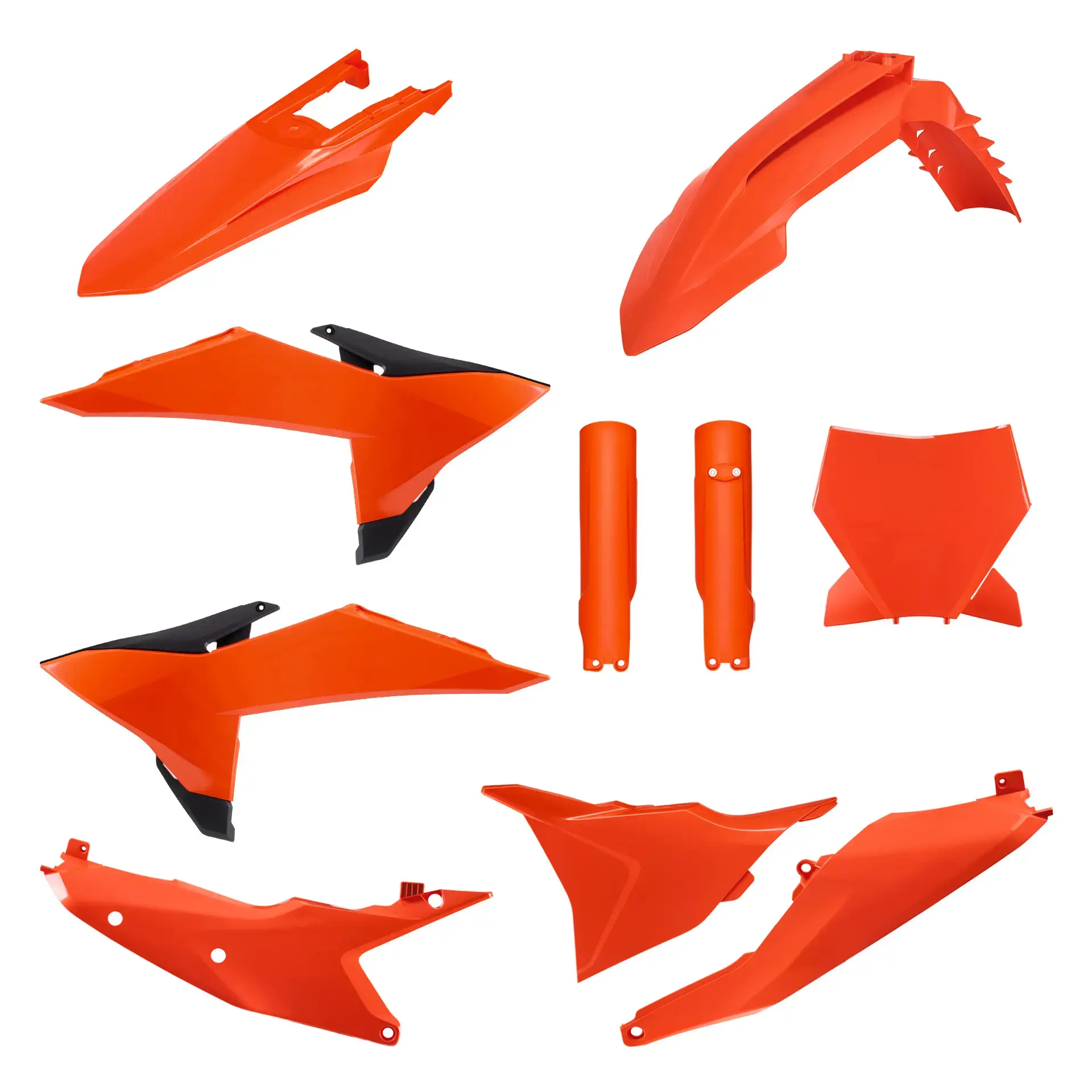 Polisport Verkleidungssatz KTM 125 SX / 250 SX-F / 350 XC-F / 450 SX-F 2025+ orange (10-teilig)