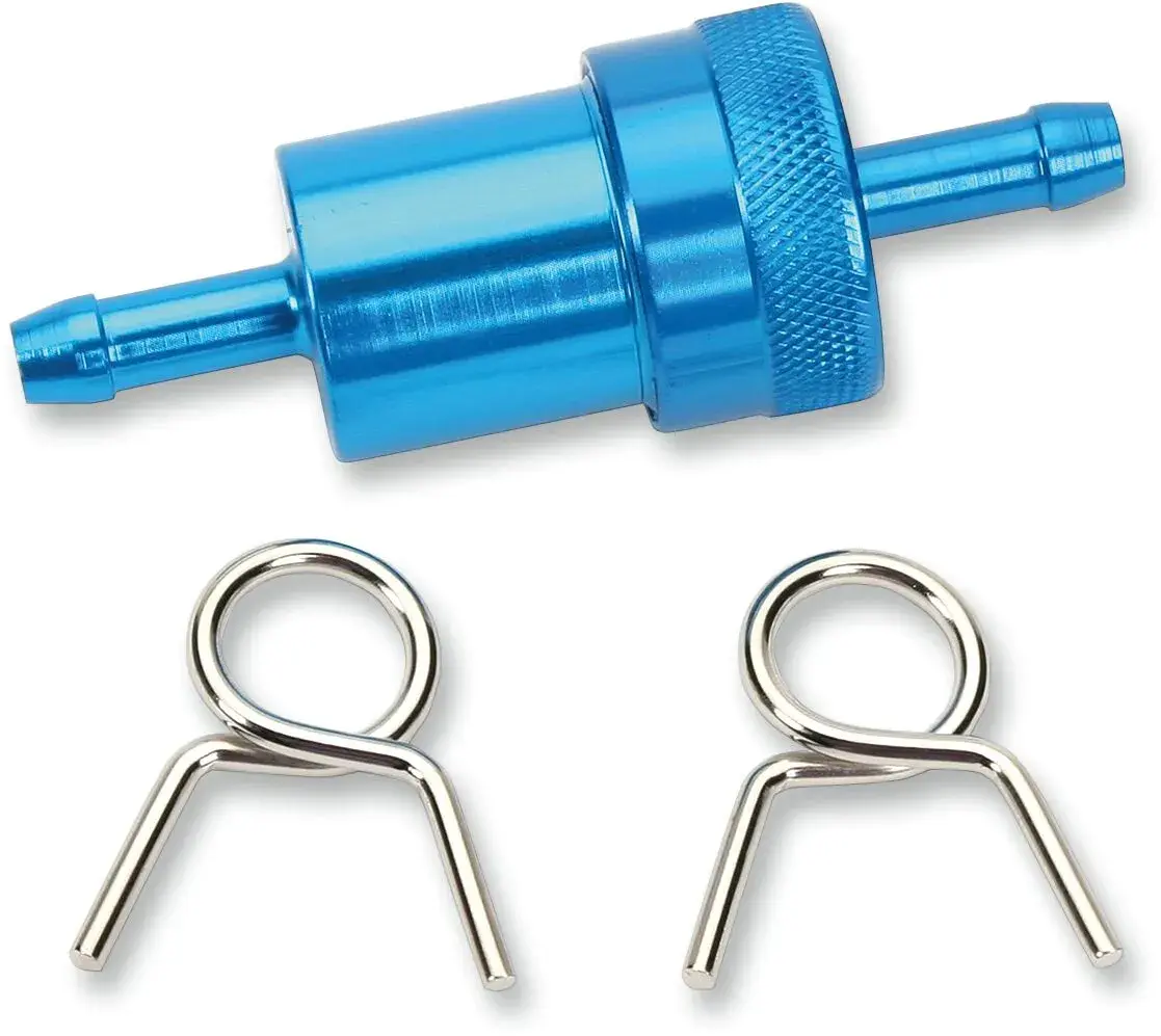 Filtre à carburant EMGO en aluminium anodisé