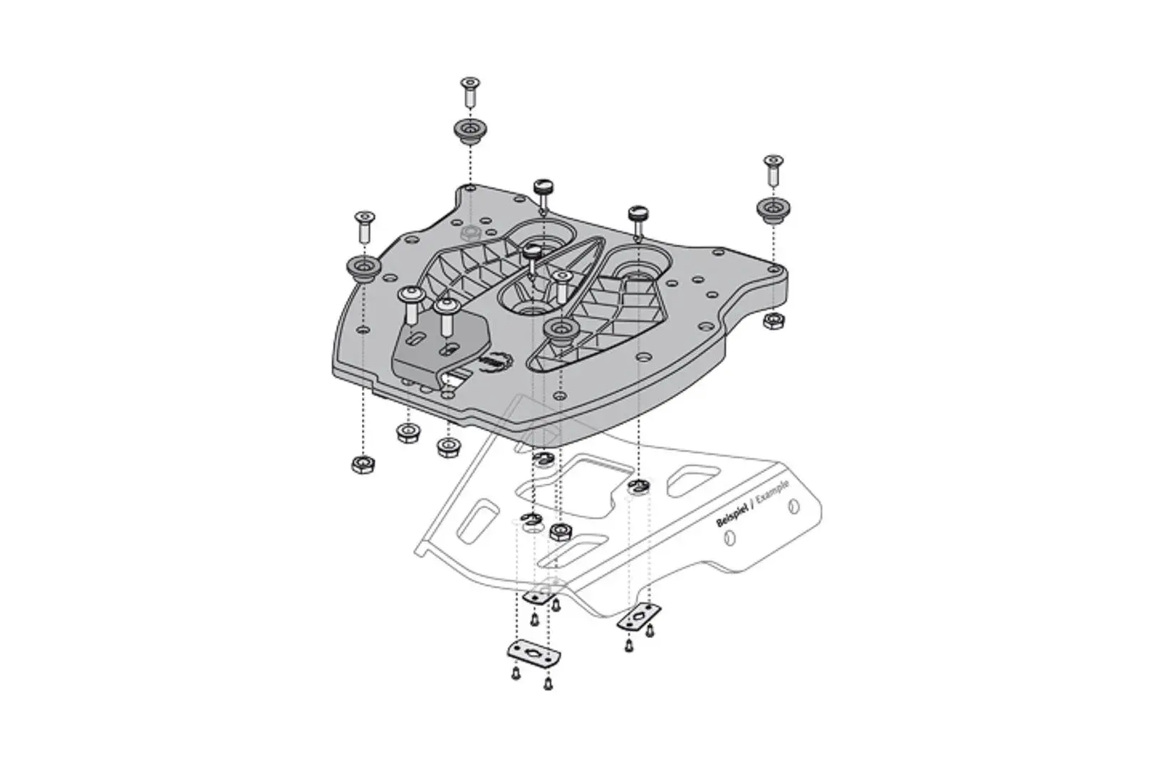 알루미늄 캐리어 랙 어댑터 브라켓 SW-MOTECH