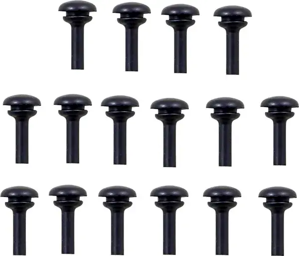 Inserts en caoutchouc de rechange pour platine repose-pied Deep Cut Arlen Ness