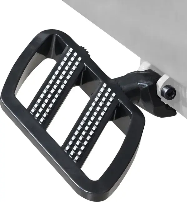 Bàn để chân Combat Show Chrome — góc nhìn thứ 2
