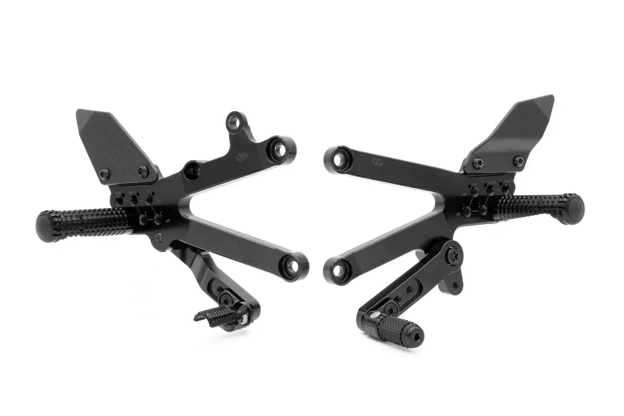 Rearset FXR Noir Kawasaki GILLES TOOLING