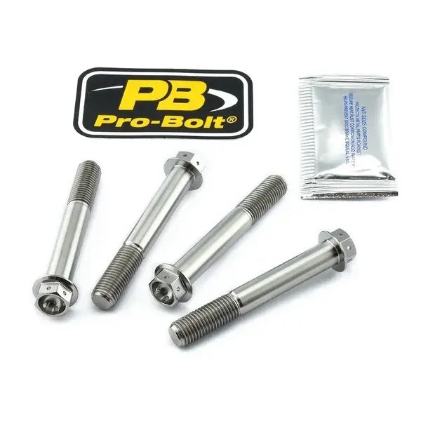 Kit de fixation d'étrier de frein en titane PRO BOLT