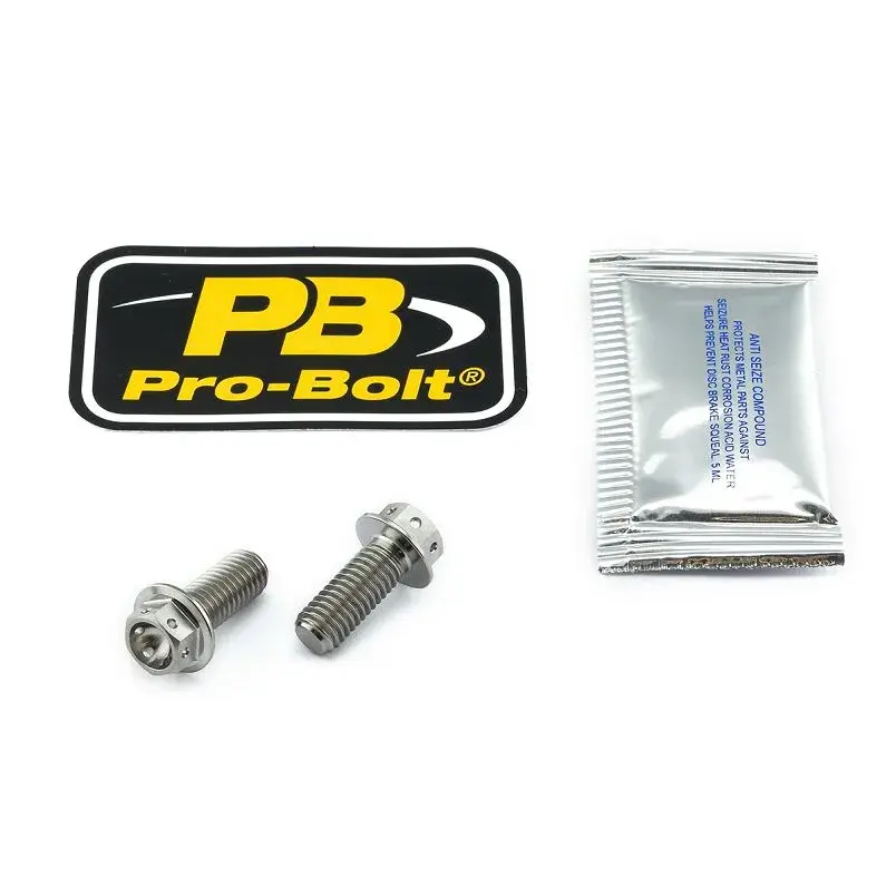Kit de fixation d'étrier de frein en titane PRO BOLT
