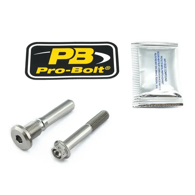 Kit de fixation d'étrier de frein en titane PRO BOLT