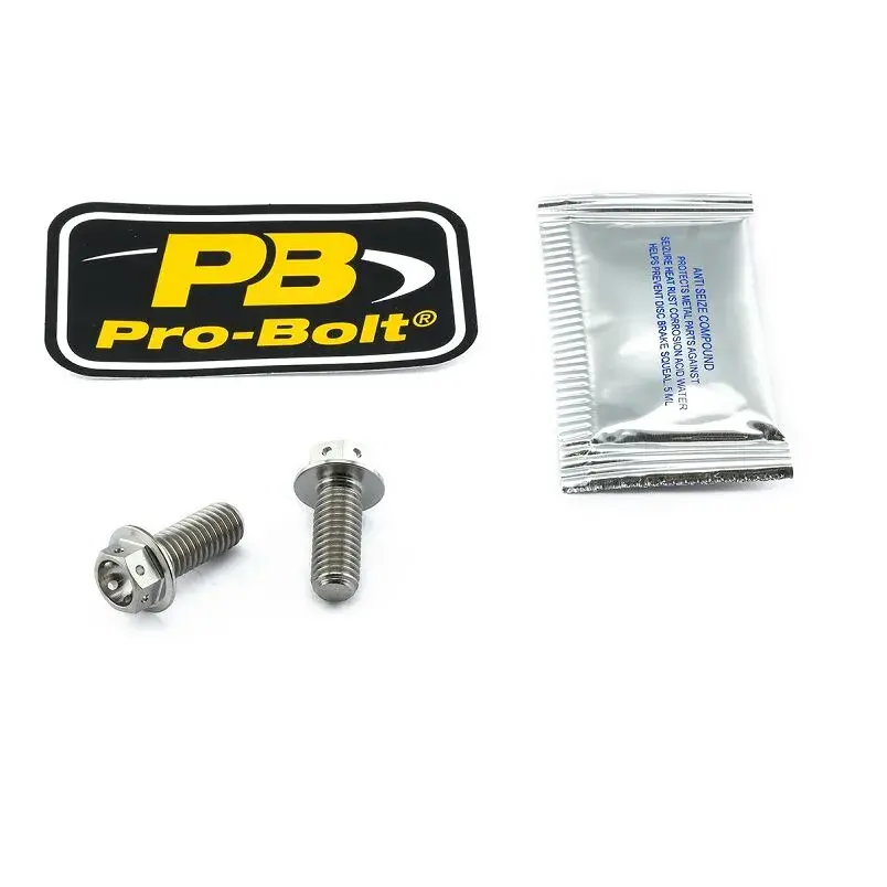 Kit de fixation d'étrier de frein en titane PRO BOLT