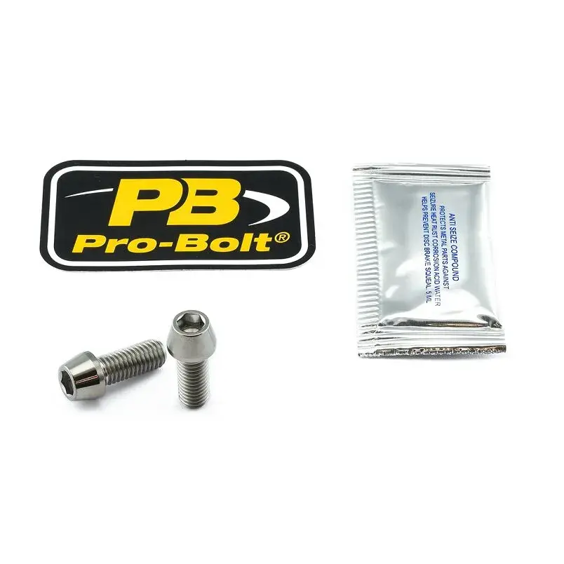 Bremssattel-Befestigungssatz aus Titan PRO BOLT
