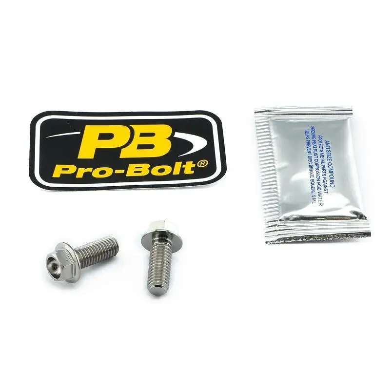 Kit de fixation d'étrier de frein en titane PRO BOLT