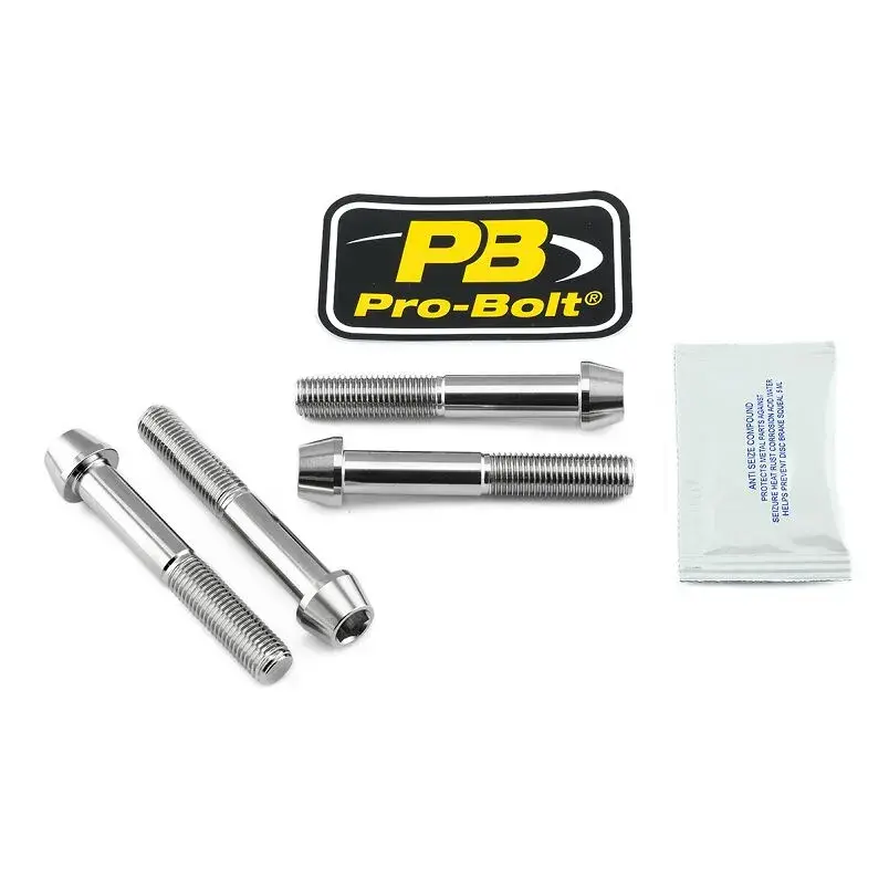 Kit de vis de fixation d'étrier en acier inoxydable PRO BOLT