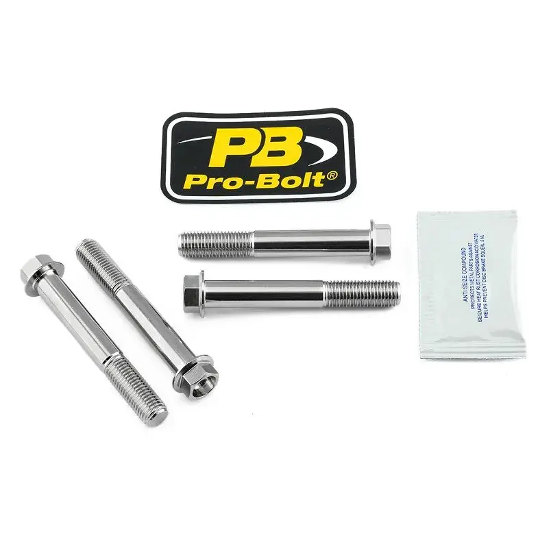 Bremssattel-Befestigungsschrauben-Satz aus rostfreiem Stahl PRO BOLT